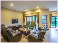 Lounge at Zimbali Holiday Home's Baluwatu villa